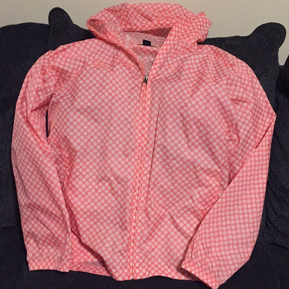 Lands End Spring Rain Coat